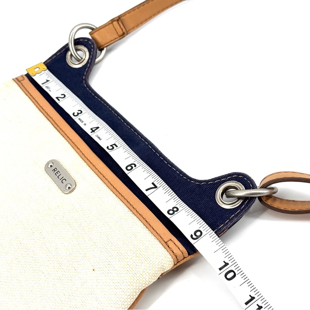 RELIC Floral Embroidered Canvas Crossbody Bag - Picture 7 of 14